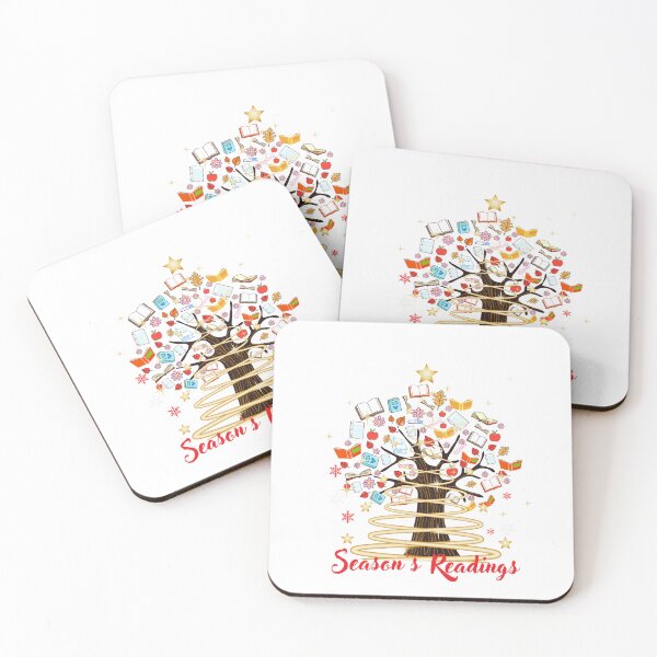 Item preview, Season's Readings Christmas Booktree, book reading's  designed and sold by Special-Art1.