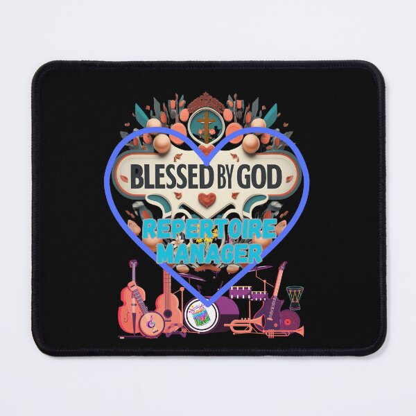 Item preview, BLESSED BY GOD REPERTOIRE MANAGER designed and sold by carlos crane.