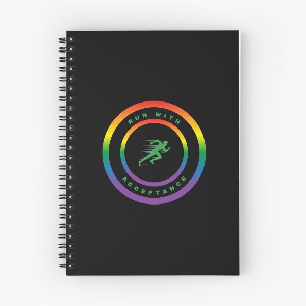 Item preview, LGBTQ Track and Field. LGBTQ Track and Field Sport Slogan, Run With Acceptance designed and sold by PrideBeProud.