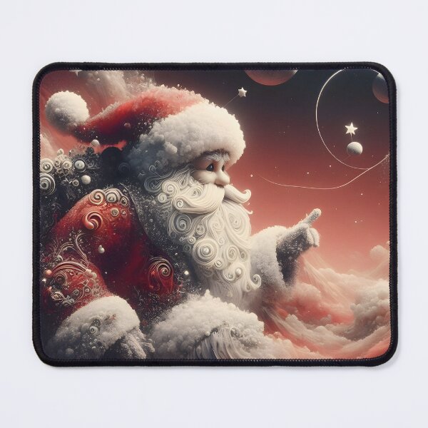 Item preview, Santa in space designed and sold by AI-Only Creations.