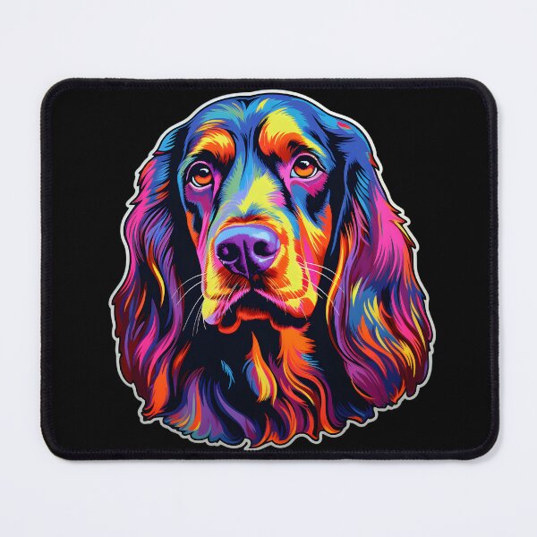 Artikelvorschau, Gordon Setter Neon-design entworfen und verkauft von CUTEDOGGIEZ.