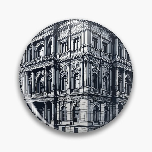 Item preview, Edificio histórico designed and sold by LongIslandDesgn.
