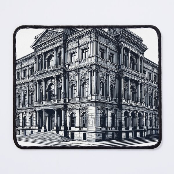 Item preview, Historical building designed and sold by LongIslandDesgn.