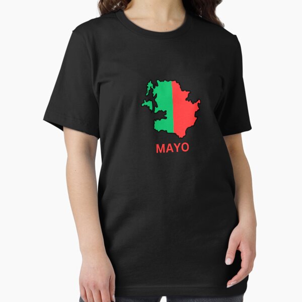 Item preview, MAYO - County Colours Tees - Red and Green Of Mayo - Irish Tees and Gifts designed and sold by Melty Shirts.
