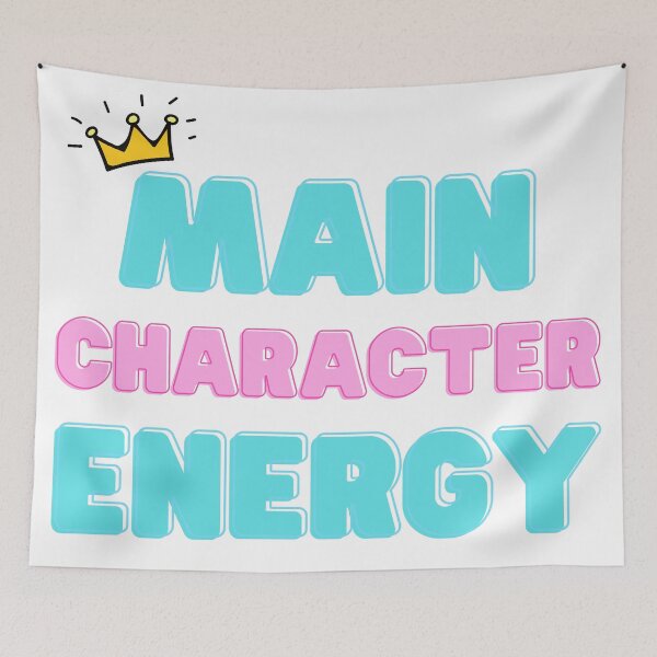 Item preview, Main character energy designed and sold by CoverToCover.
