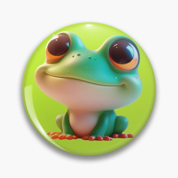 Item preview,  Adorable Little Funny Frog designed and sold by DigiDreamyArt.