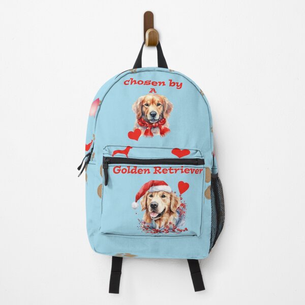 Item preview, Acuarela navideña golden retriever designed and sold by LorrieBee.