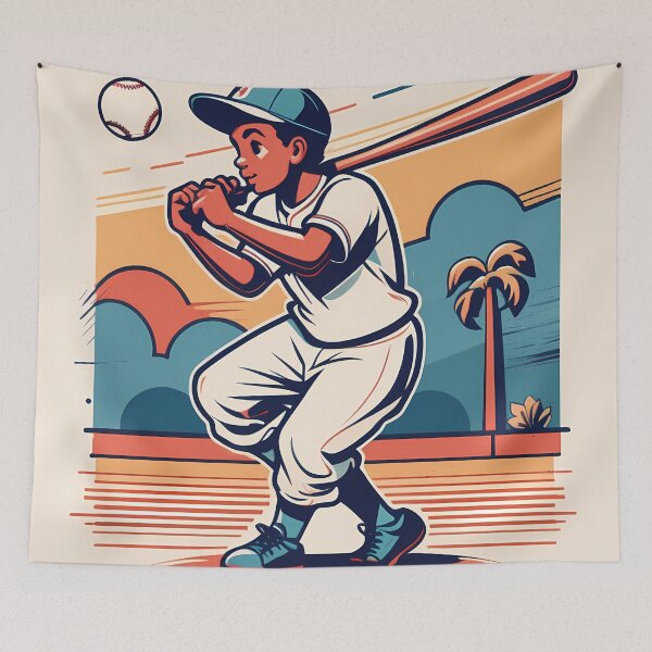 Item preview, Digital Game, Analog Emotion: Retro Art That Elevates Your Passion for Baseball designed and sold by Artedig.
