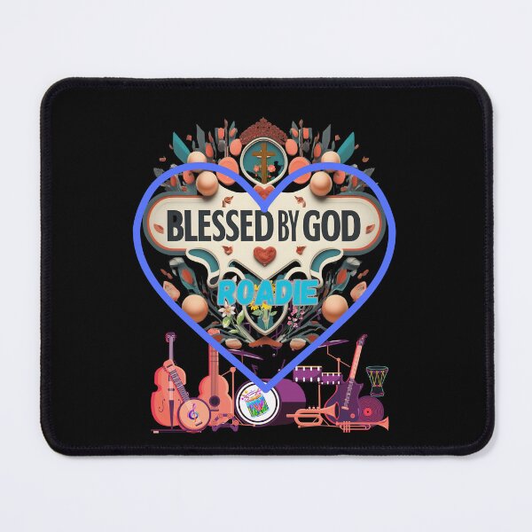 Item preview,  BLESSED BY GOD ROADIE designed and sold by carlos crane.
