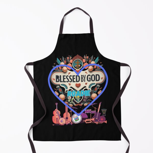 Item preview, BLESSED BY GOD ROADIE designed and sold by carlos crane.