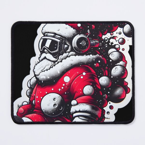 Item preview, Santa in space designed and sold by AI-Only Creations.