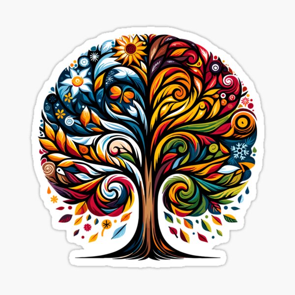 Item preview, The tree of four seasons designed and sold by LongIslandDesgn.
