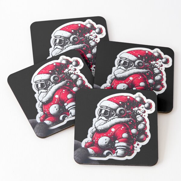 Item preview, Santa in space designed and sold by AI-Only Creations.