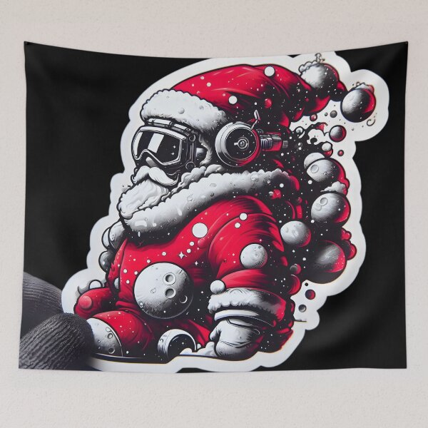 Item preview, Santa in space designed and sold by AI-Only Creations.