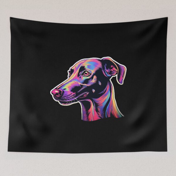 Artikelvorschau, Greyhound Neon-design entworfen und verkauft von CUTEDOGGIEZ.