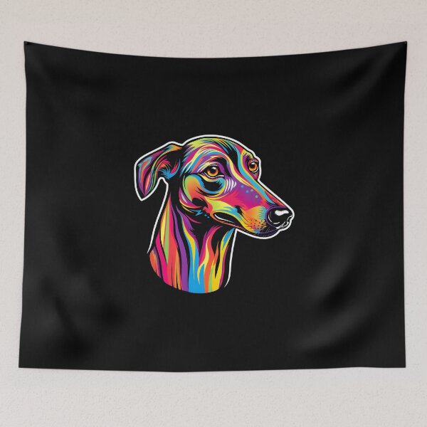 Artikelvorschau, Neon-windhund entworfen und verkauft von CUTEDOGGIEZ.
