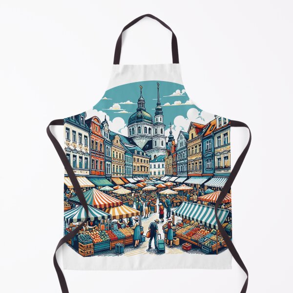 Item preview, Lively street market designed and sold by LongIslandDesgn.