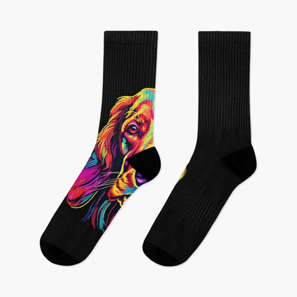Item preview, Irish Setter Neon Design designed and sold by CUTEDOGGIEZ.