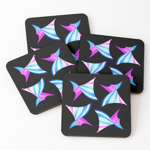 Item preview, Blue and pink flower pattern designed and sold by Meo Design.