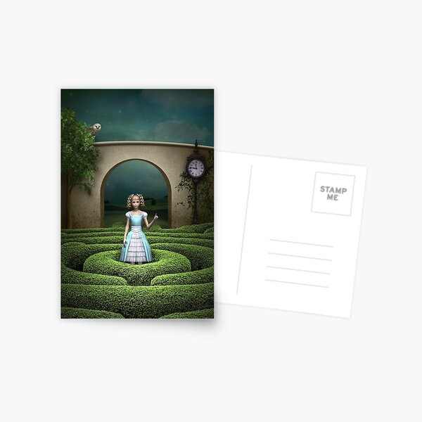 Amazing maze Postcard