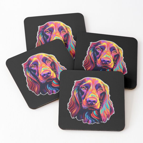 Item preview, Neon Irish Setter designed and sold by CUTEDOGGIEZ.