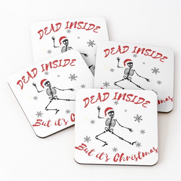 Item preview, Dead inside but it's Christmas  designed and sold by ALEXOUE.