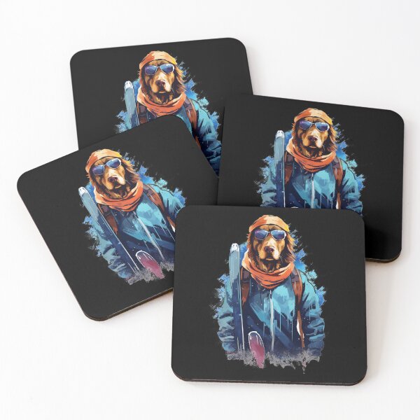 Item preview, Ski Dog in Ski Googles designed and sold by AnnaMDesign.