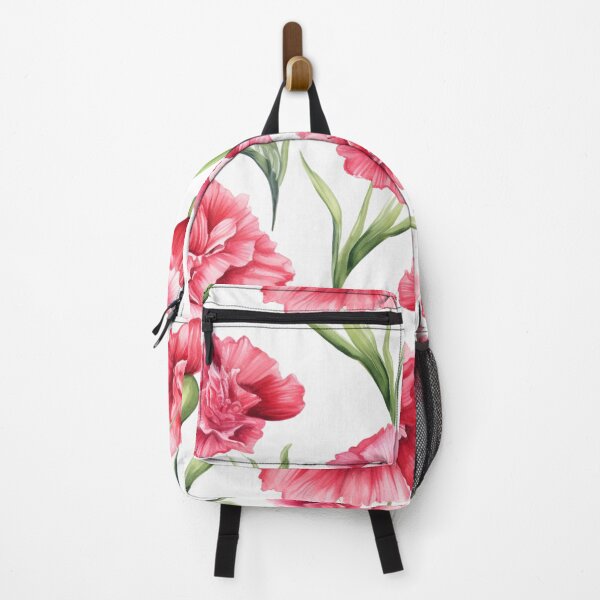 Item preview, Water color magenta carnation in seamless pattern concept. designed and sold by Whiteblueshop.