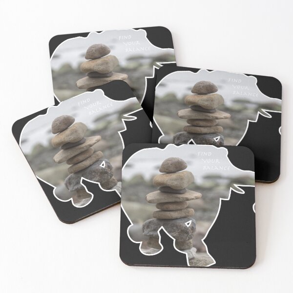 Item preview, Find Your Balance. A tower of rocks designed and sold by Aktio  Design.