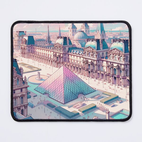 Item preview, Louvre Museum Paris designed and sold by unrealartwork.