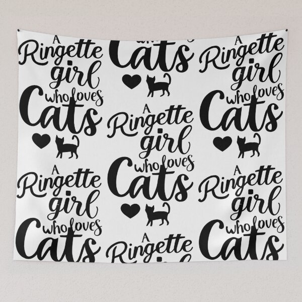 Item preview, A RINGETTE girl who loves Cats designed and sold by EmeraldeaArt.