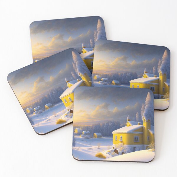 Item preview, Winter landscape designed and sold by M-Y-A-R-T-.