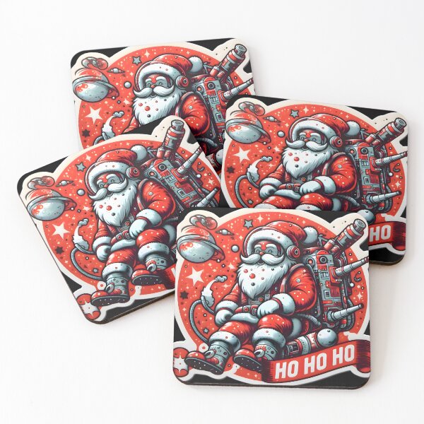 Item preview, Santa in space designed and sold by AI-Only Creations.