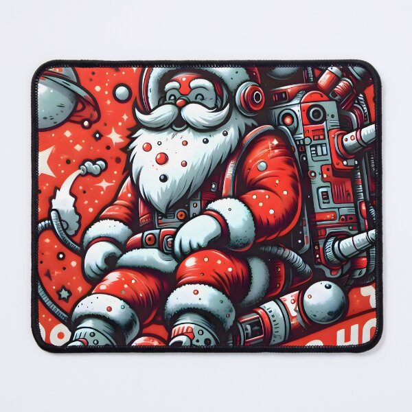 Item preview, Santa in space designed and sold by AI-Only Creations.