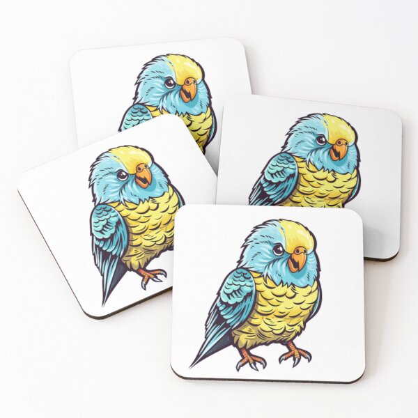 Item preview, cute, perruche, budgie designed and sold by Katze49.