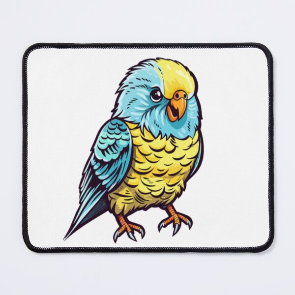 Item preview, cute, perruche, budgie designed and sold by Katze49.