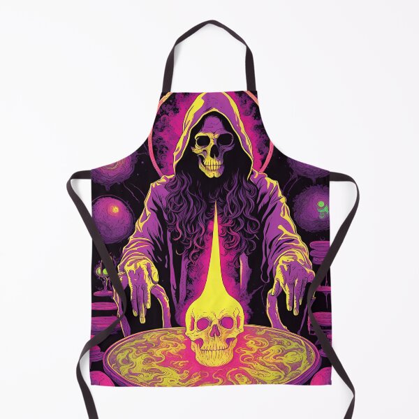 Item preview, Necromancer Horror Psychedelic Art designed and sold by Gogmagosh.