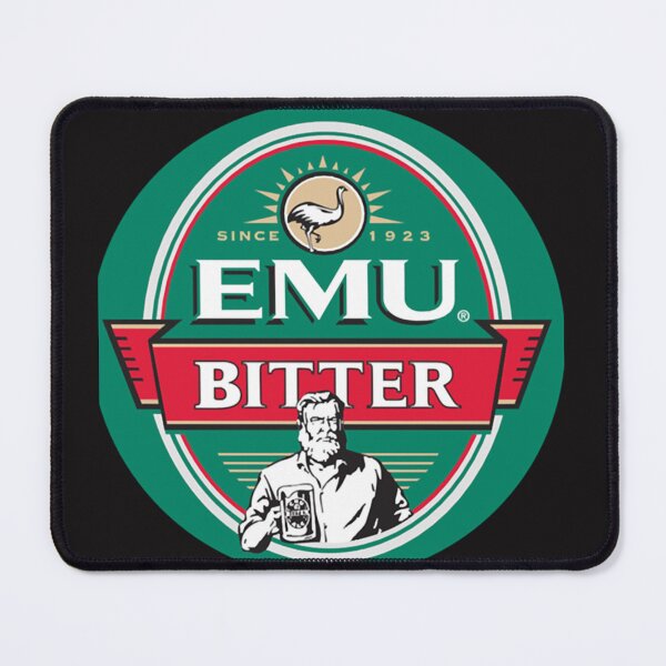 Item preview, emu bitter beer logo Local beer brewey logo designed and sold by CarlieStaub5.