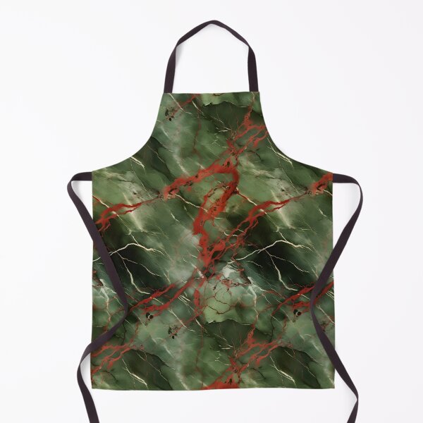 Item preview, Green, Red and Silver Seamless Repeating Marble Pattern designed and sold by PeteRascal.
