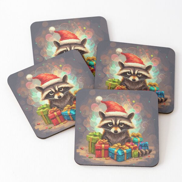 Item preview, Christmas Racoon designed and sold by malecart.