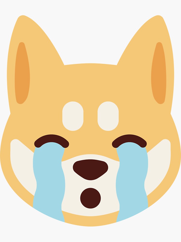 Shibetto Shiba Inu is crying
