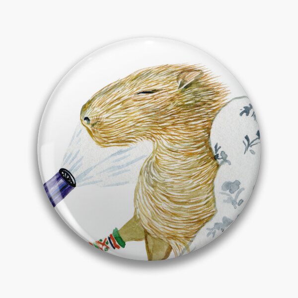 Artikelvorschau, Capybara-Föhn entworfen und verkauft von Ekaterina Khozatskaya.