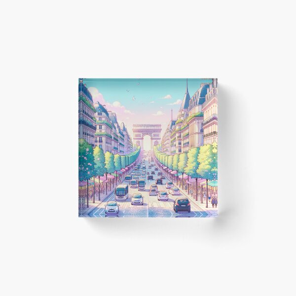 Item preview, Champs Elysees in Paris designed and sold by unrealartwork.