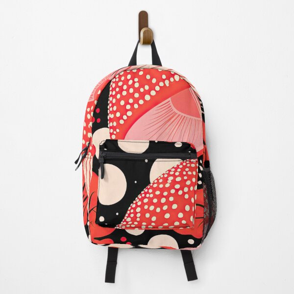 Item preview, Red&Black Modern Mushroom designed and sold by GulDesignCo.