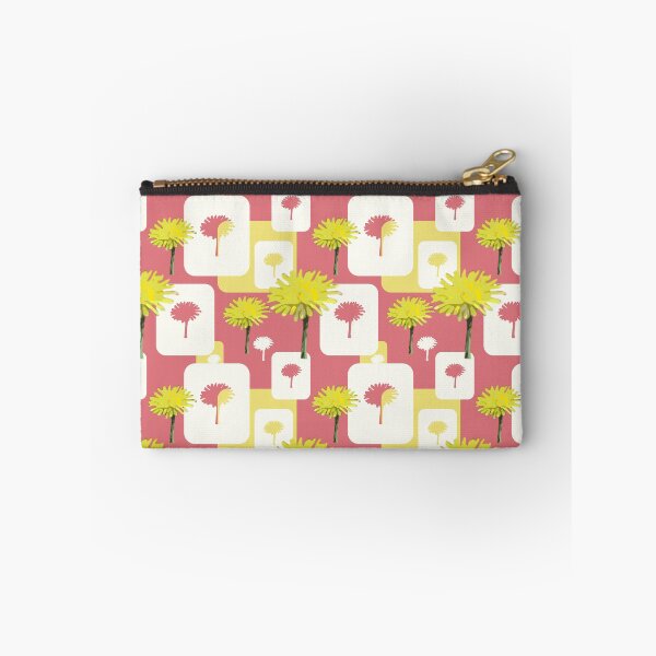 Item preview, Mod Dandelions with White on Blush Pink Repeat 5748 designed and sold by Art in My Loft.