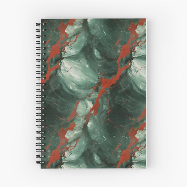 Item preview, Grey, Red and Silver Seamless Repeating Marble Pattern designed and sold by PeteRascal.