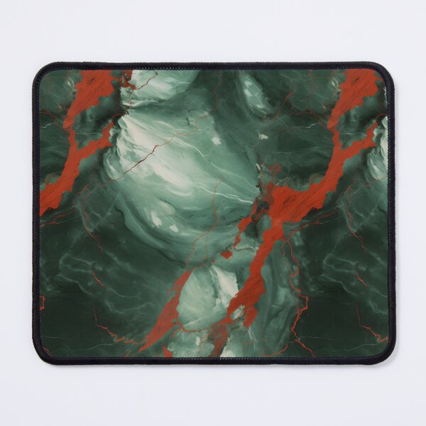 Item preview, Grey, Red and Silver Seamless Repeating Marble Pattern designed and sold by PeteRascal.
