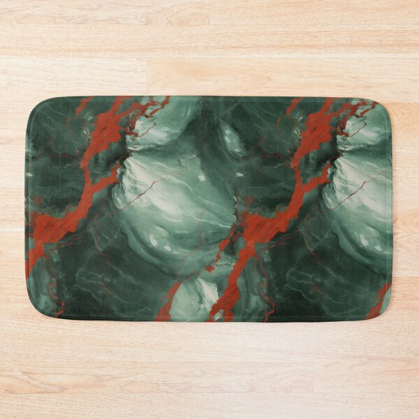 Item preview, Grey, Red and Silver Seamless Repeating Marble Pattern designed and sold by PeteRascal.
