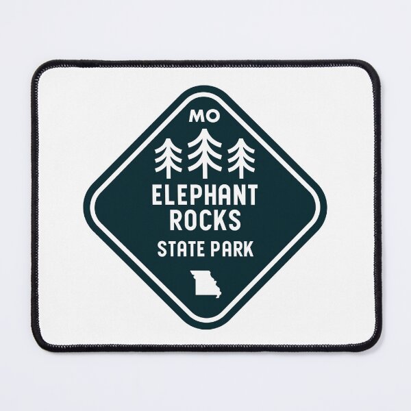Item preview, Elephant Rocks State Park Missouri Rhombus designed and sold by bivenart.