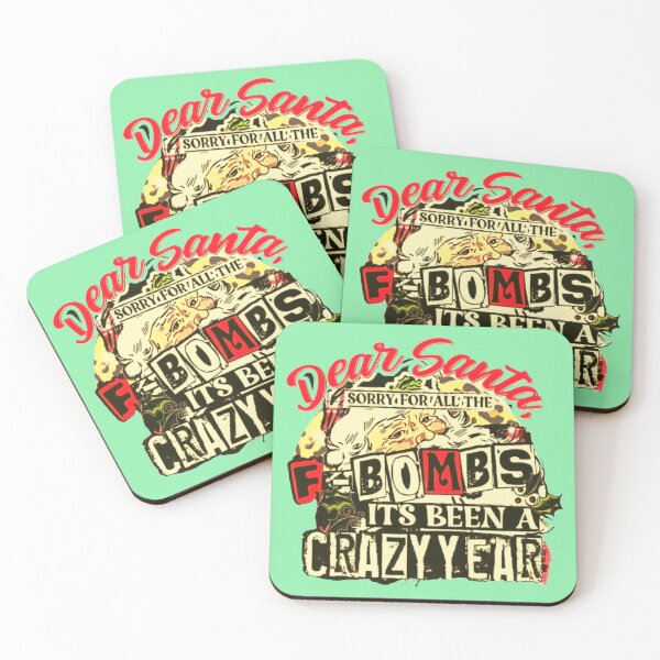 Item preview, Dear Santa, Sorry For All The F Bombs Its Been A Crazy Year designed and sold by Vicky021.
